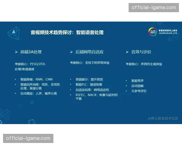 智能语音降噪算法在嘈杂赛场环境应用 显著提升解说音频清晰度